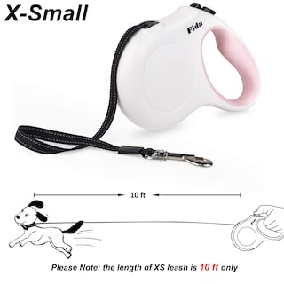 Foto 2 | Correa Retráctil Para Perros Fida X-small Breed De 10 Pies Para 8 Kg, Blanca - Venta Internacional.