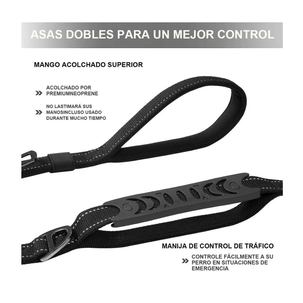 Foto 5 | Correa Seguridad Mascotas Belug  Negro