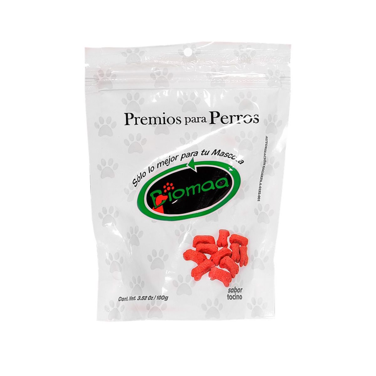 Premios Para Perro Tocino Biomaa 100 g $136