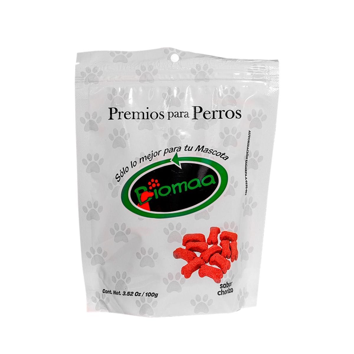 Premios Para Perro Chorizo Biomaa 100 g $135