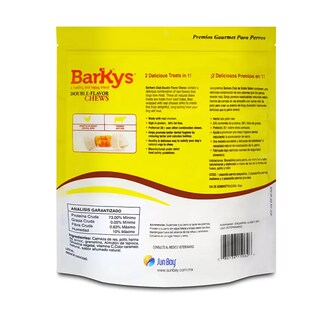 Foto 3 | Hueso De Carnaza De Res Y Pollo Barkys Premio Perros 10pz