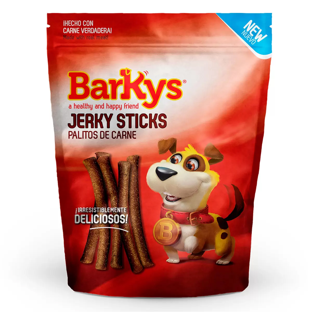 Foto 3 pulgar | Premio Para Perros Barkys Palitos De Carne 1kg