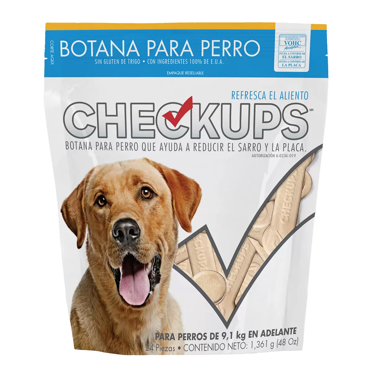 Foto 1 | Premios Para Perro Checkups Botana 24pz