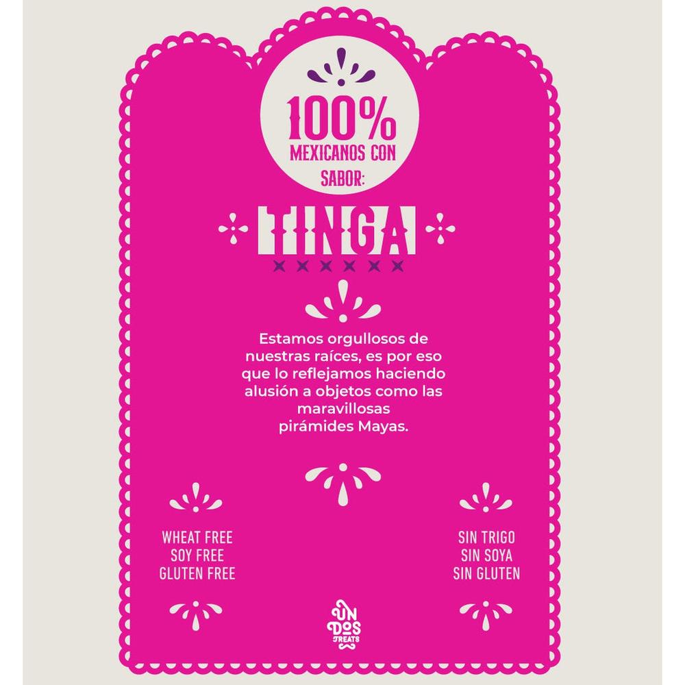 Foto 5 pulgar | Antojitos Saludables Para Perro Un Dos Treats Tinga 155 Gr