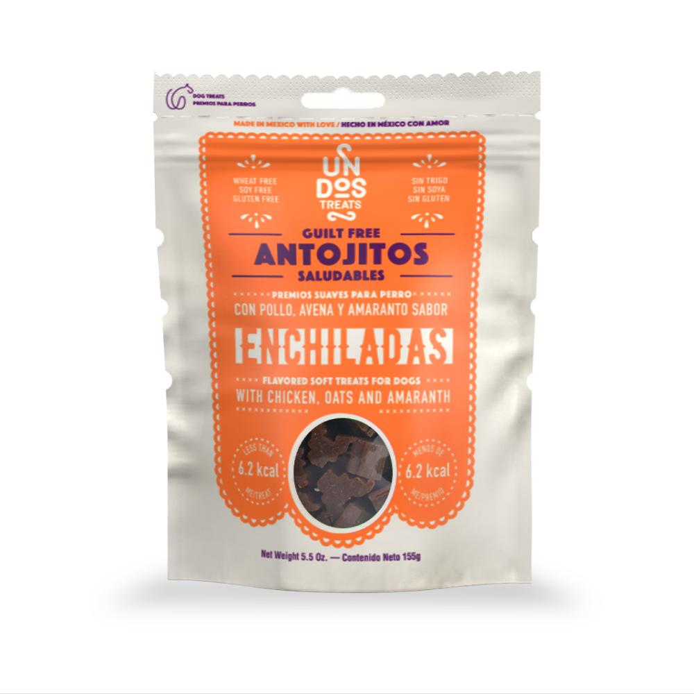 Foto 1 | Antojitos Saludables Para Perro Un Dos Treats Enchiladas 155 Gr