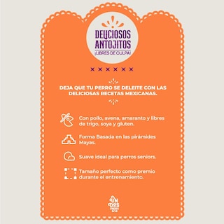 Foto 6 | Antojitos Saludables Para Perro Un Dos Treats Enchiladas 155 Gr