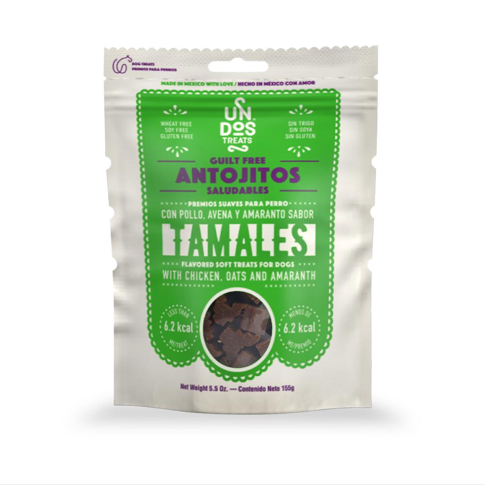 Foto 2 pulgar | Antojitos Saludables Para Perro Un Dos Treats Tamales 155 Gr