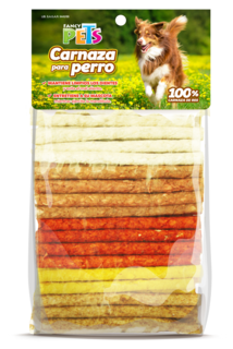 Foto 1 | Palitos de Carnaza para Perro Fancy Pets Sabores Variados 100 Piezas