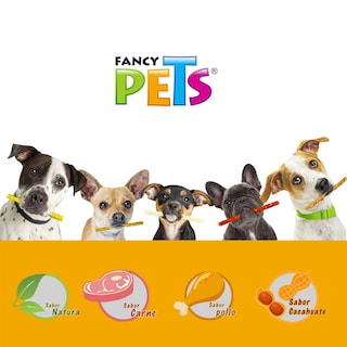 Foto 4 | Palitos de Carnaza para Perro Fancy Pets Sabores Variados 100 Piezas