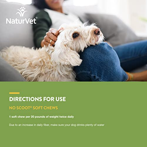 Foto 6 pulgar | Suplemento Naturvet No Scoot Para Perros, 120 Comprimidos Masticables - Venta Internacional.