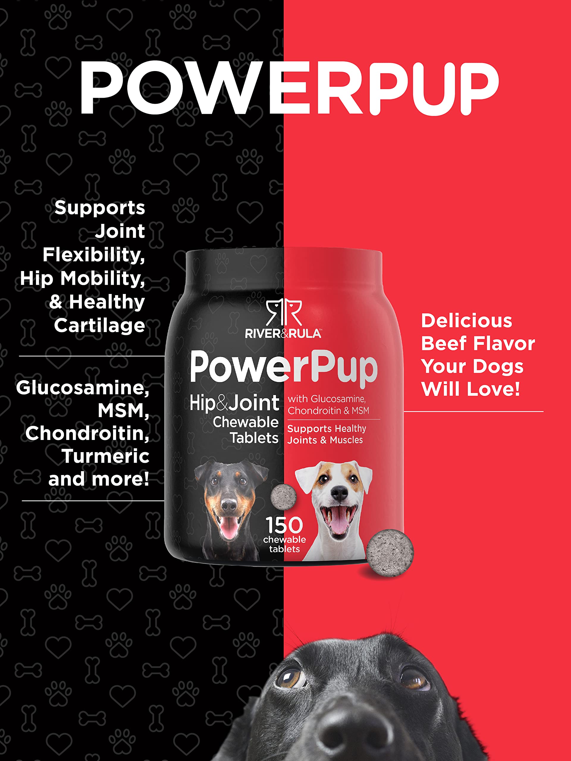 Foto 3 | Suplemento Horbäach De Glucosamina Para Perros 150 Comprimidos Masticables - Venta Internacional.