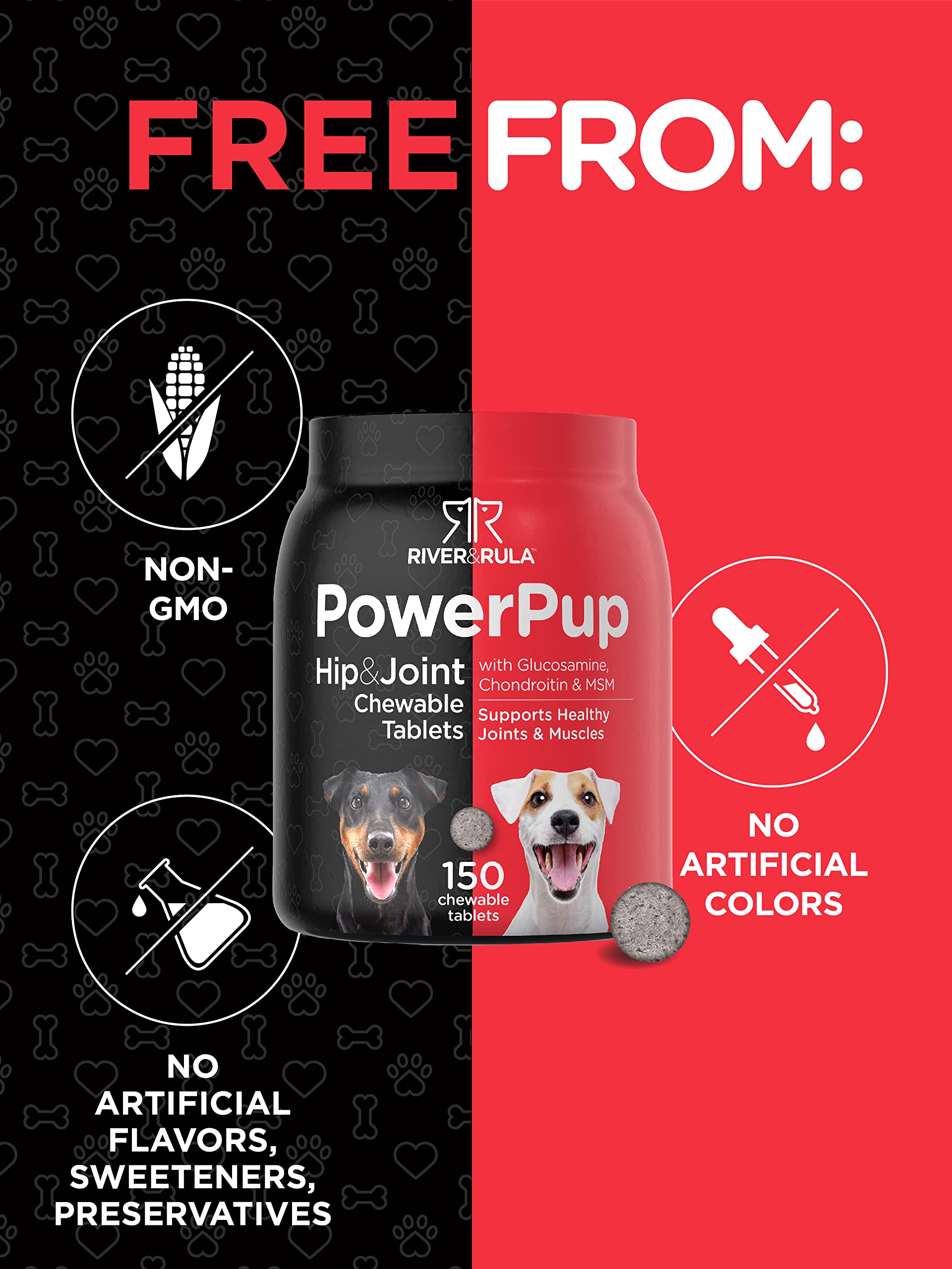 Foto 4 | Suplemento Horbäach De Glucosamina Para Perros 150 Comprimidos Masticables - Venta Internacional.