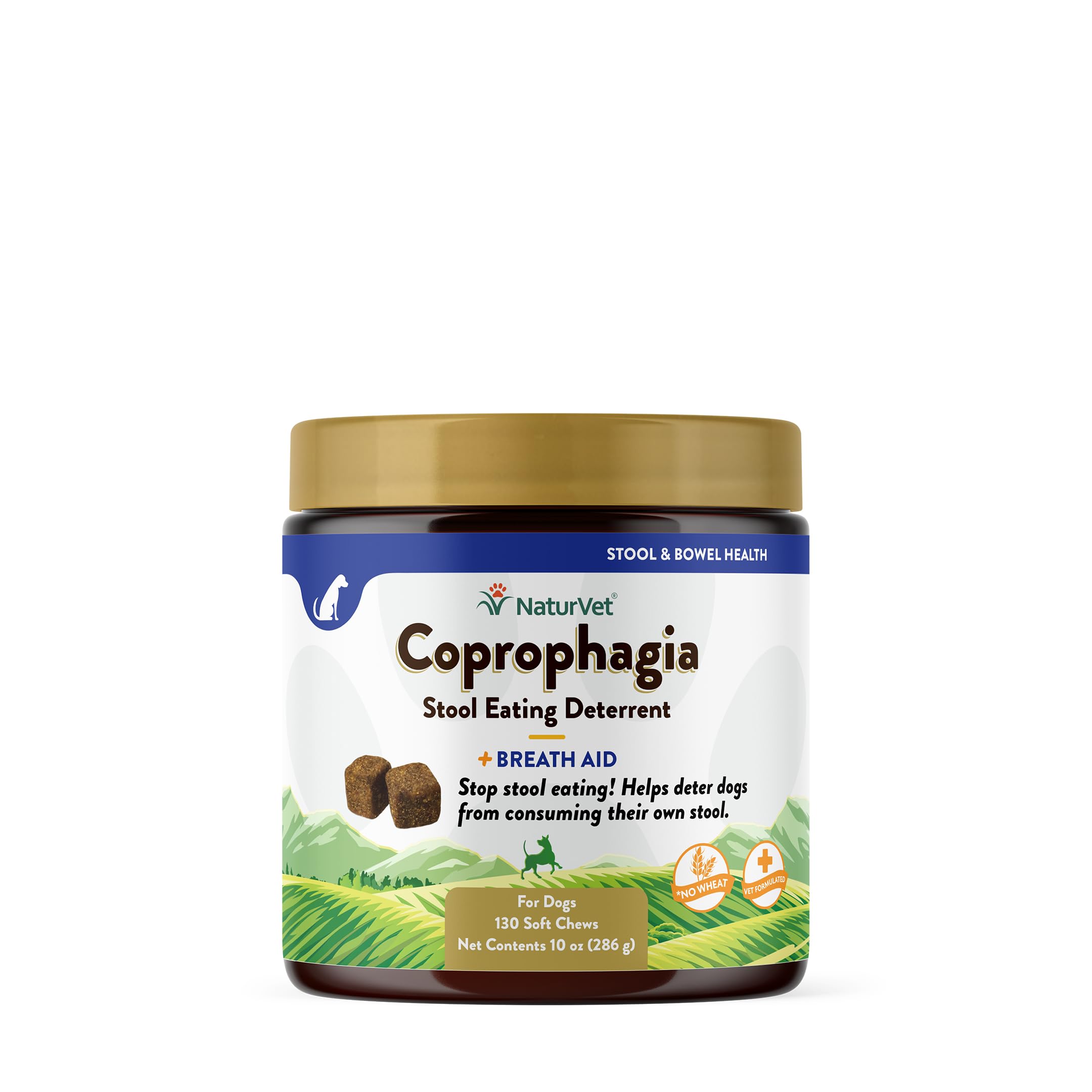 Foto 1 | Disuasorio Para Comer Heces Naturvet, Coprofagia Para Perros, 130 Masticables - Venta Internacional.
