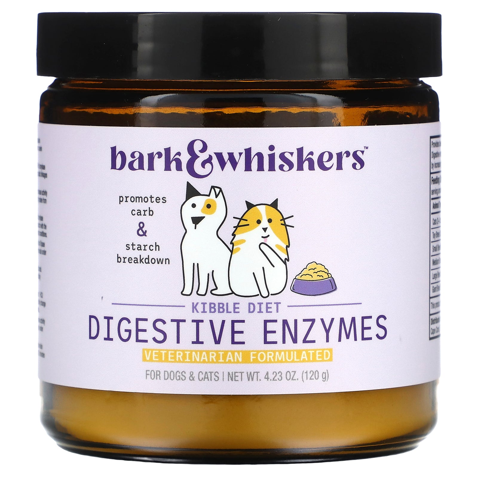 Foto 2 pulgar | Enzimas Digestivas Dr. Mercola Bark & Whiskers Para Perros Y Gatos - Venta Internacional.