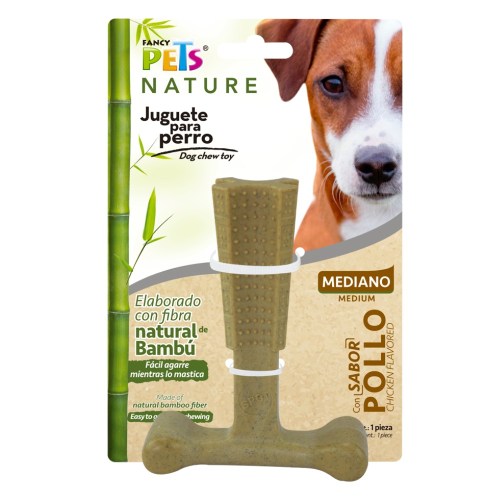 Foto 1 | Juguete Masticable para Perro Fancy Pets Bambú Mediano Sabor Pollo