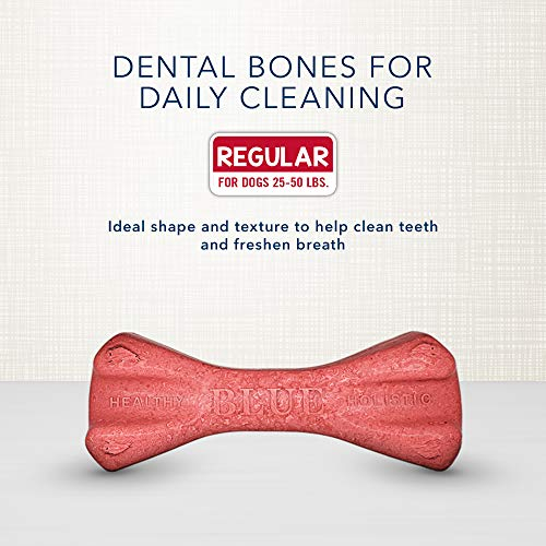 Foto 4 pulgar | Golosinas Para Perros Blue Buffalo Dental Bones Regular 340 G - Venta Internacional.