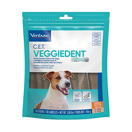 Masticables Antisarro Virbac Cet Veggiedent Fr3sh Para Perros - Venta Internacional.
