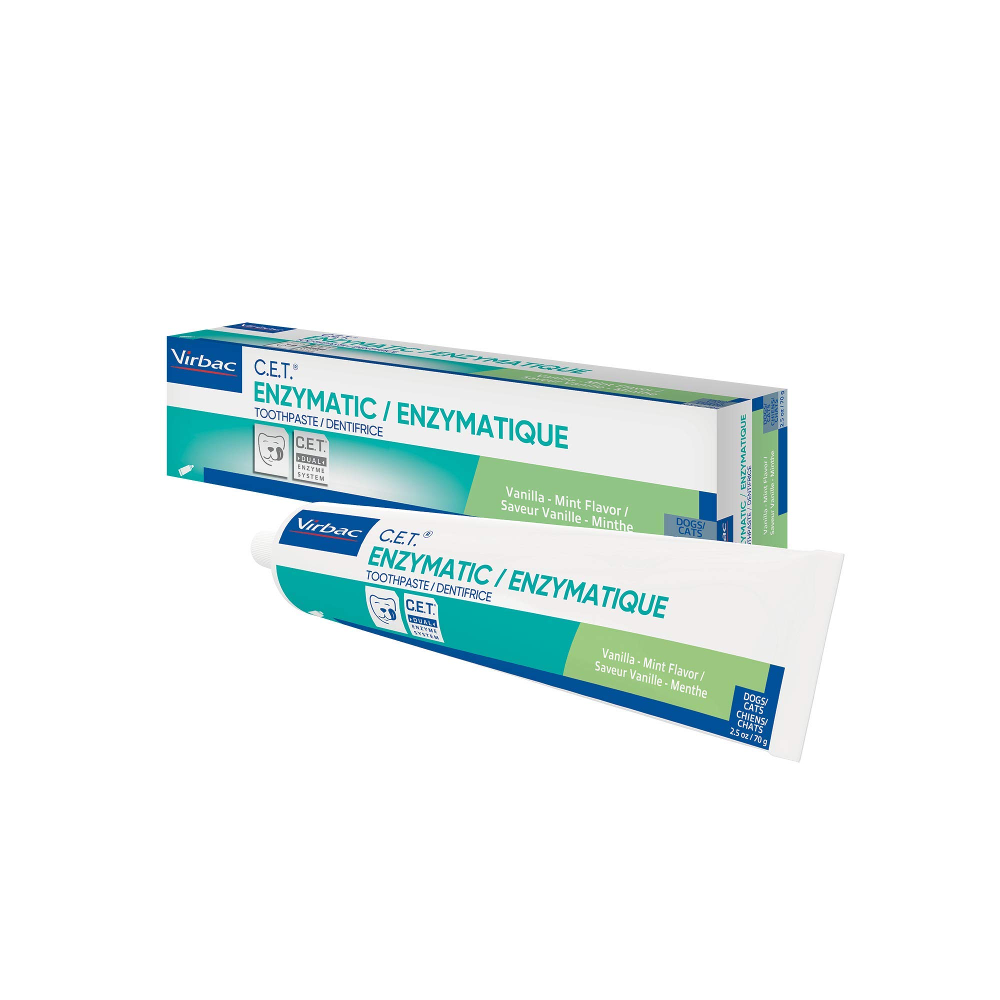Foto 3 pulgar | Pasta De Dientes Virbac C.e.t. Enzymatic Dental Care 75ml Vanilla Mint - Venta Internacional.