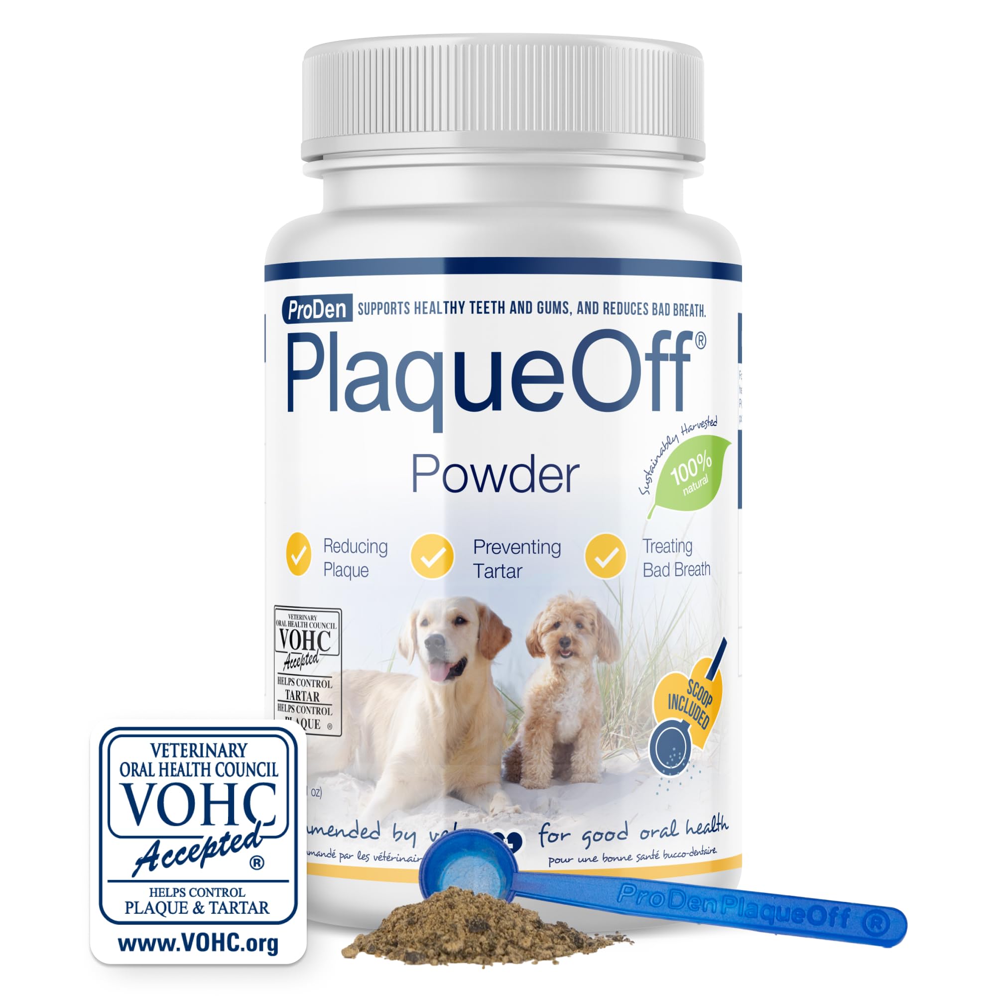 Foto 2 pulgar | Polvo Para El Cuidado Bucal Proden Plaqueoff Para Mascotas 60 G - Venta Internacional.