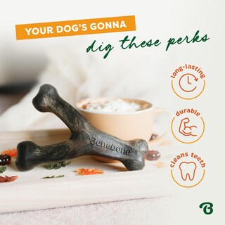 Foto 5 | Juguete Masticable Para Perros Benebone Wishbone, Duradero Para Masticadores Agresivos - Venta Internacional.