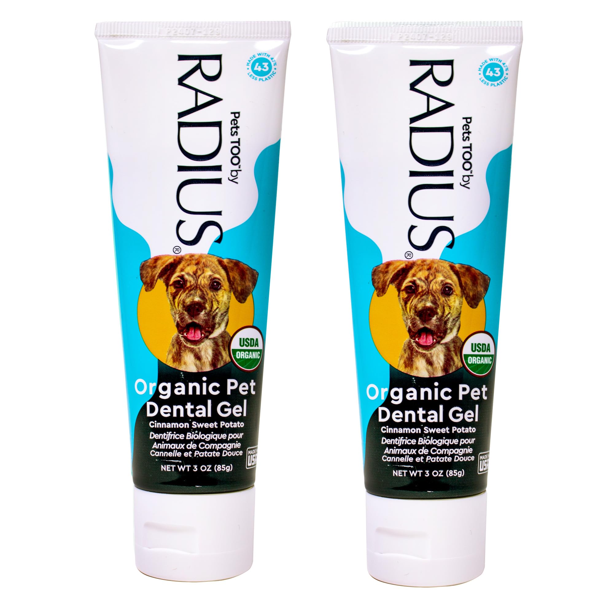 Foto 2 | Pasta De Dientes Radius Canine Pet Usda Organic 2x85 Ml Para Perros - Venta Internacional.