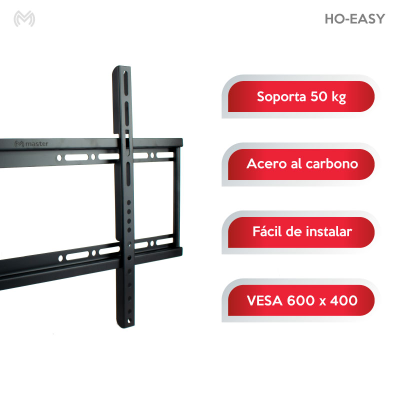 Foto 4 pulgar | Soporte Tv Master de 32 a 70 Pulgadas hasta 50 kg Acero