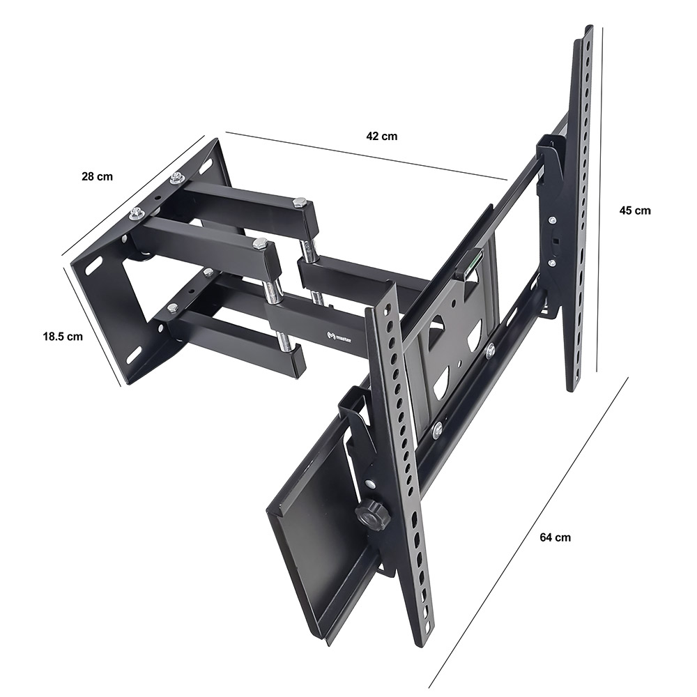 Foto 4 pulgar | Soporte Tv Master de 32 a 70 Pulgadas hasta 56 kg de Acero