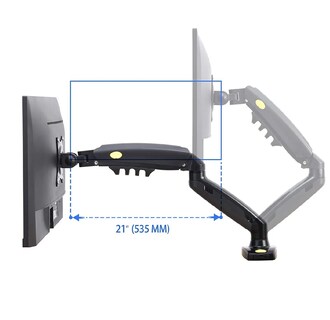 Foto 2 | Soporte para TV y Monitor de 17'' a 30'' color Negro.