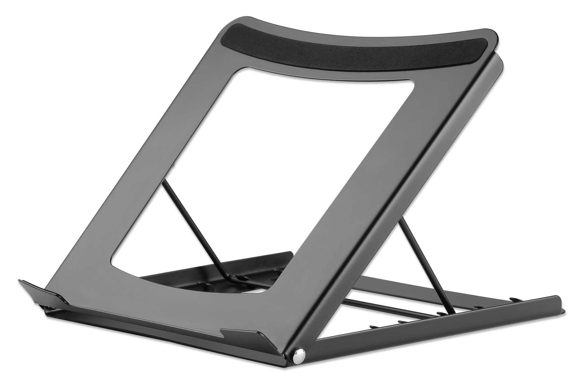 Foto 2 pulgar | Soporte Ajustable para Laptops Manhattan 462129 color Negro 5 kg Plegable