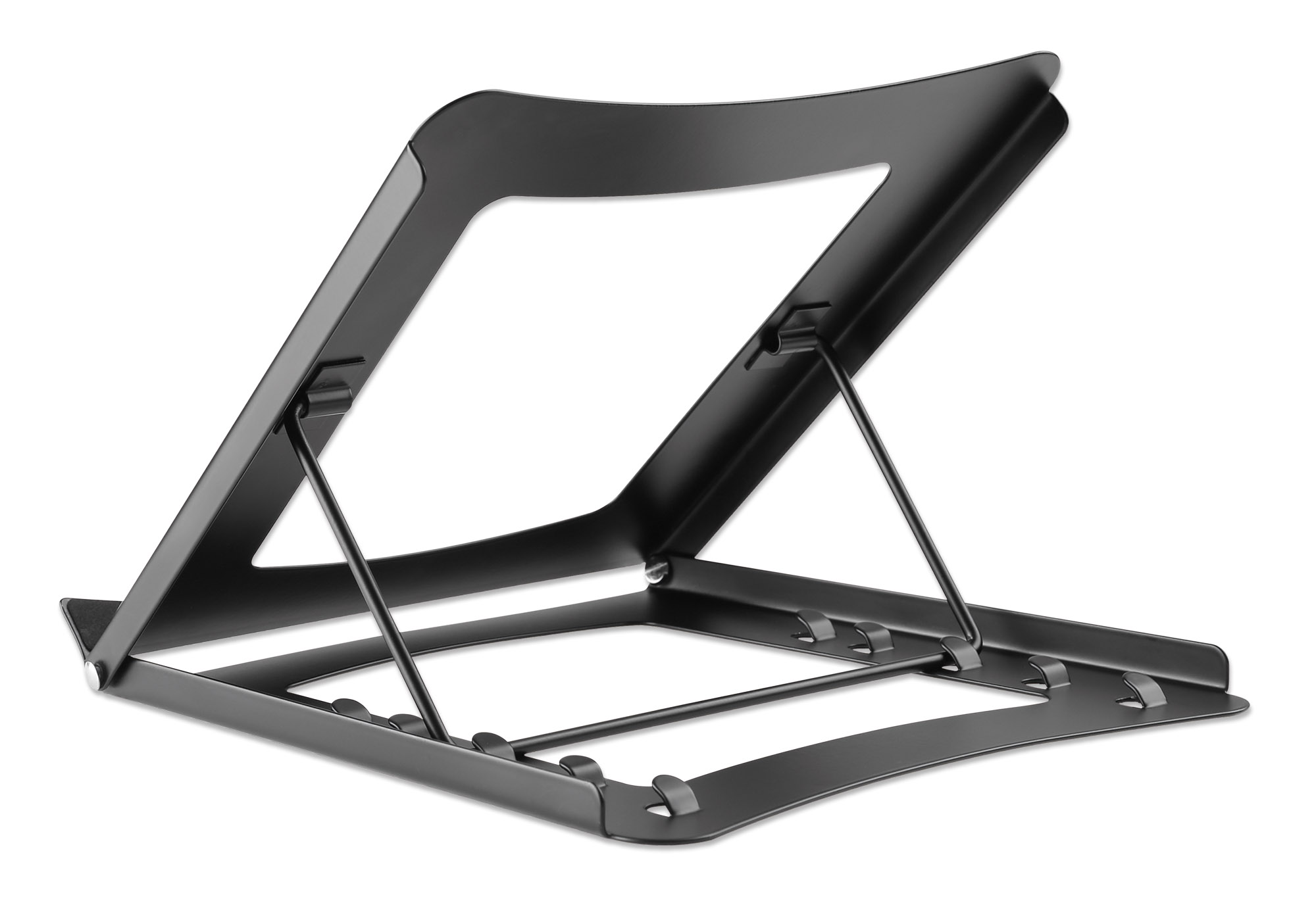 Foto 4 pulgar | Soporte Ajustable para Laptops Manhattan 462129 color Negro 5 kg Plegable