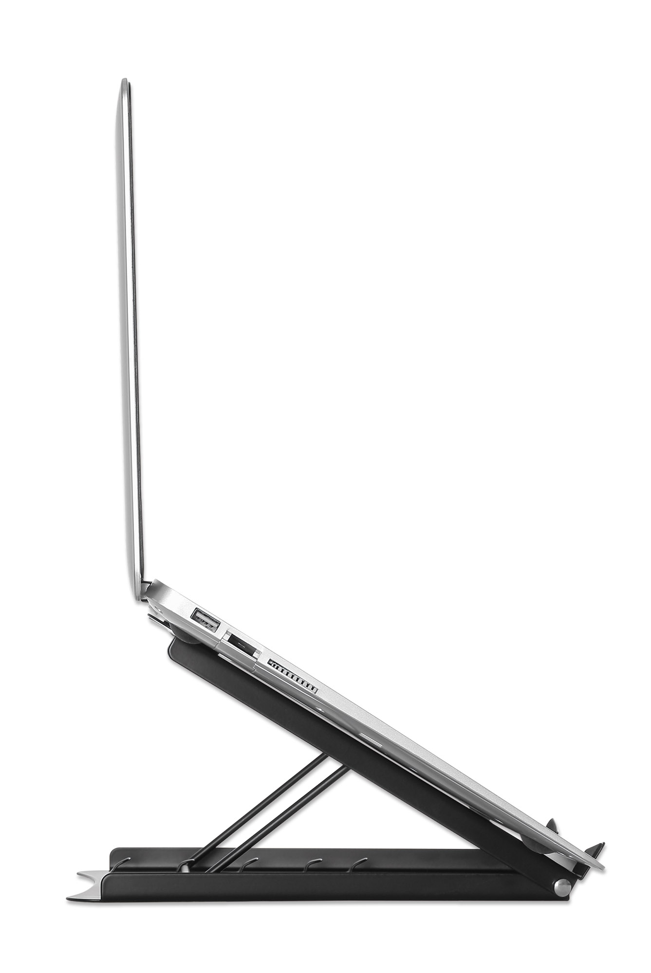 Foto 5 | Soporte Ajustable para Laptops Manhattan 462129 color Negro 5 kg Plegable