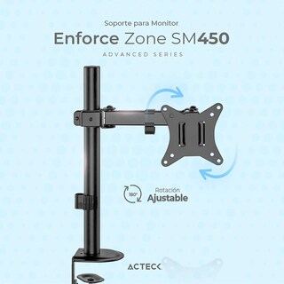Foto 3 | Soporte para Pantalla Acteck Sm450 color Negro