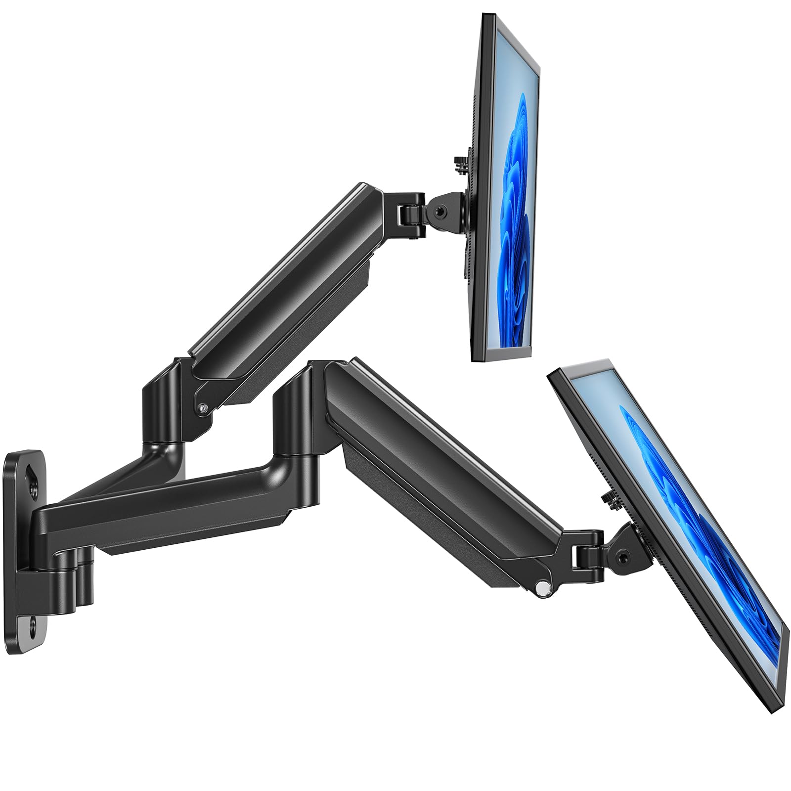 Foto 1 | Soporte de Pared para Dos Monitores Huanuo 32 Pulgadas 8 kg - Venta Internacional