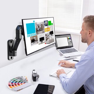 Foto 3 | Soporte De Pared Para Monitor Wali Gswm001 para 1 Pantalla de Hasta 32 Pulgadas - Venta Internacional