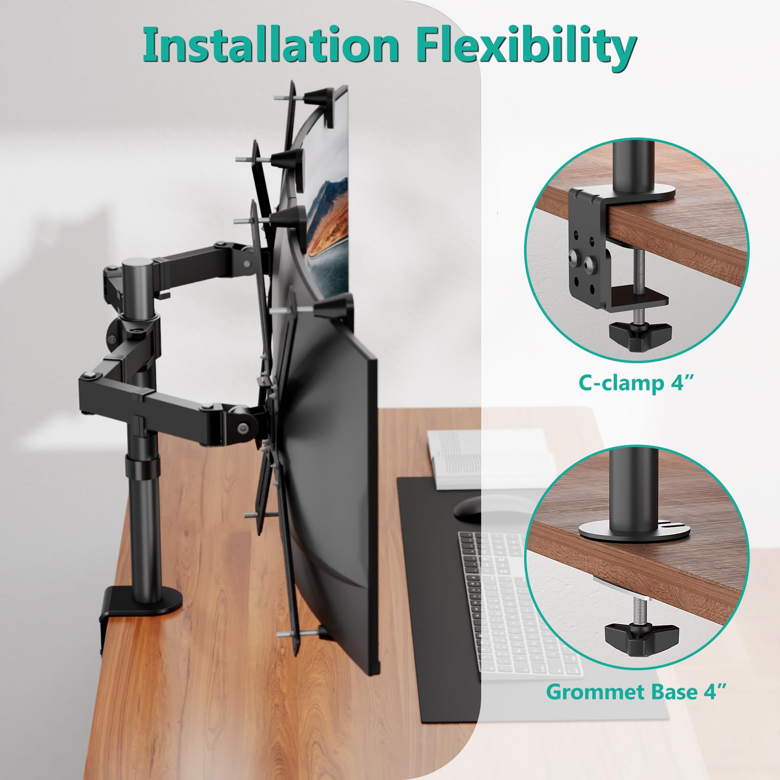 Foto 7 pulgar | Soporte Doble Wali para Monitor-Venta Internacional