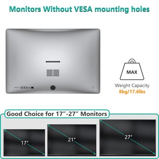 Foto 2 | Adaptador de Soporte De Montaje Para Monitor De 13 A 27 Pulgadas Wali Uvvep - Venta Internacional