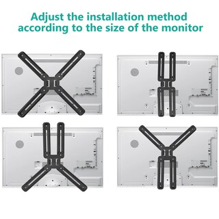 Foto 3 | Adaptador de Soporte De Montaje Para Monitor De 13 A 27 Pulgadas Wali Uvvep - Venta Internacional