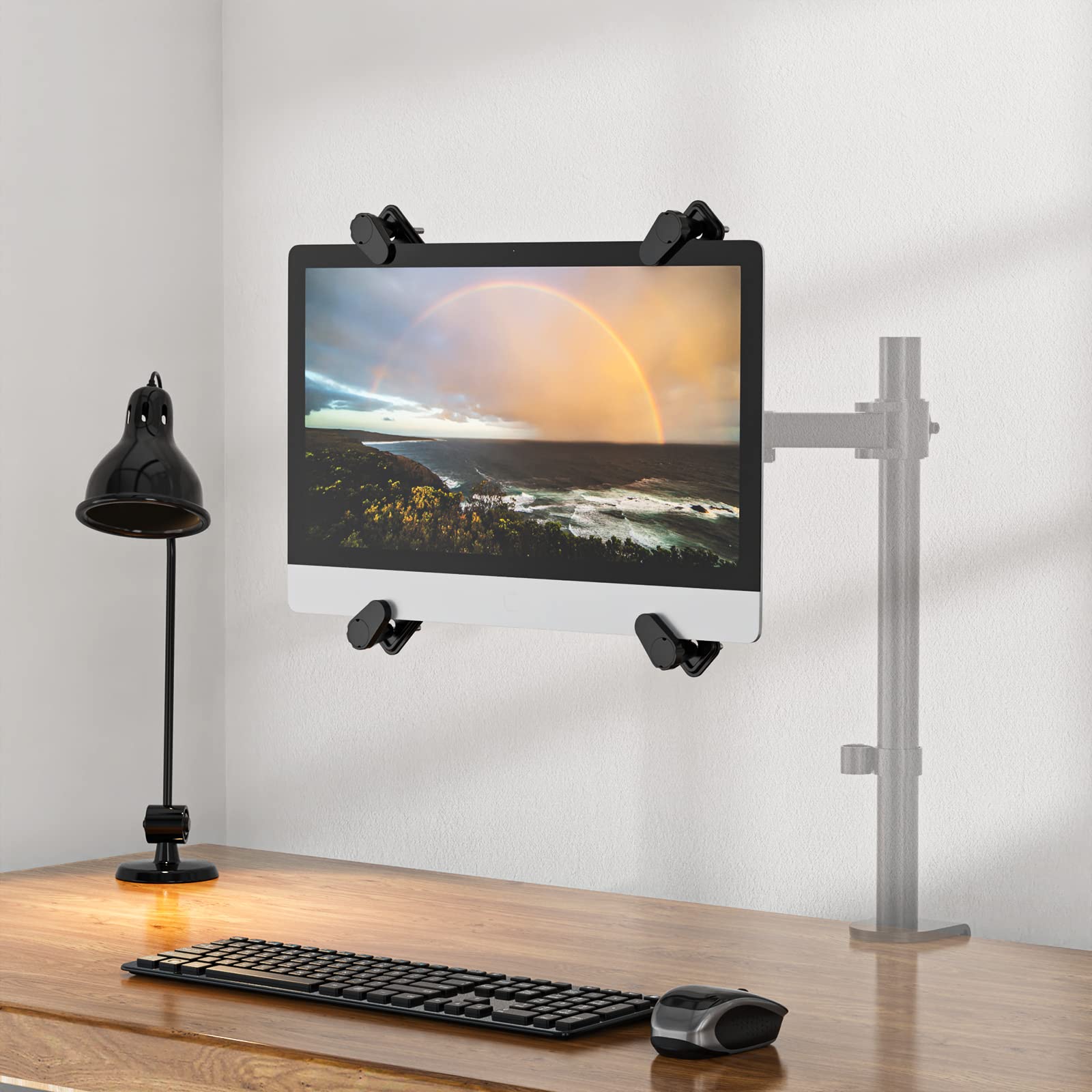 Foto 8 pulgar | Adaptador de Soporte De Montaje Para Monitor De 13 A 27 Pulgadas Wali Uvvep - Venta Internacional