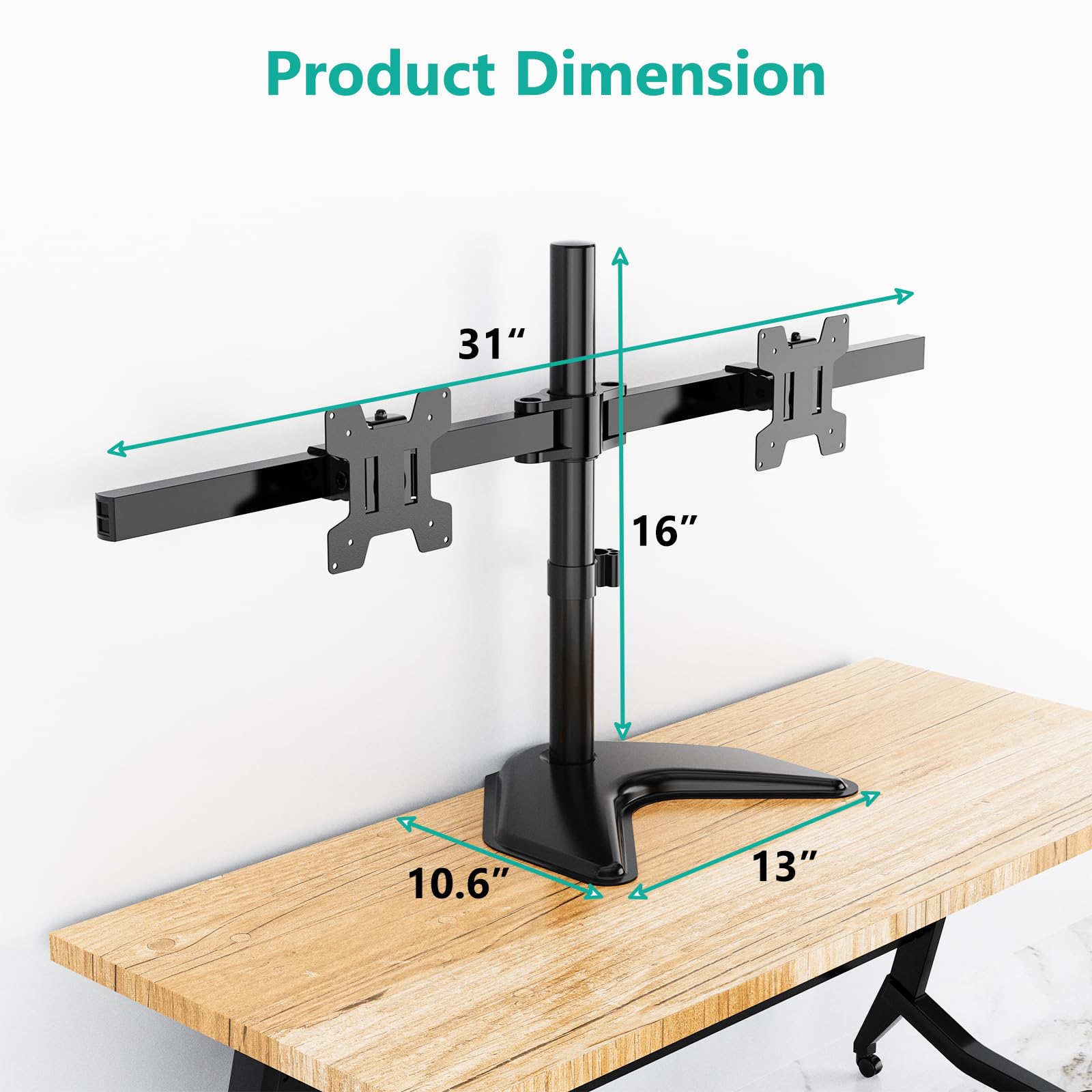 Foto 3 pulgar | Soporte Doble Wali para Monitor-Venta Internacional