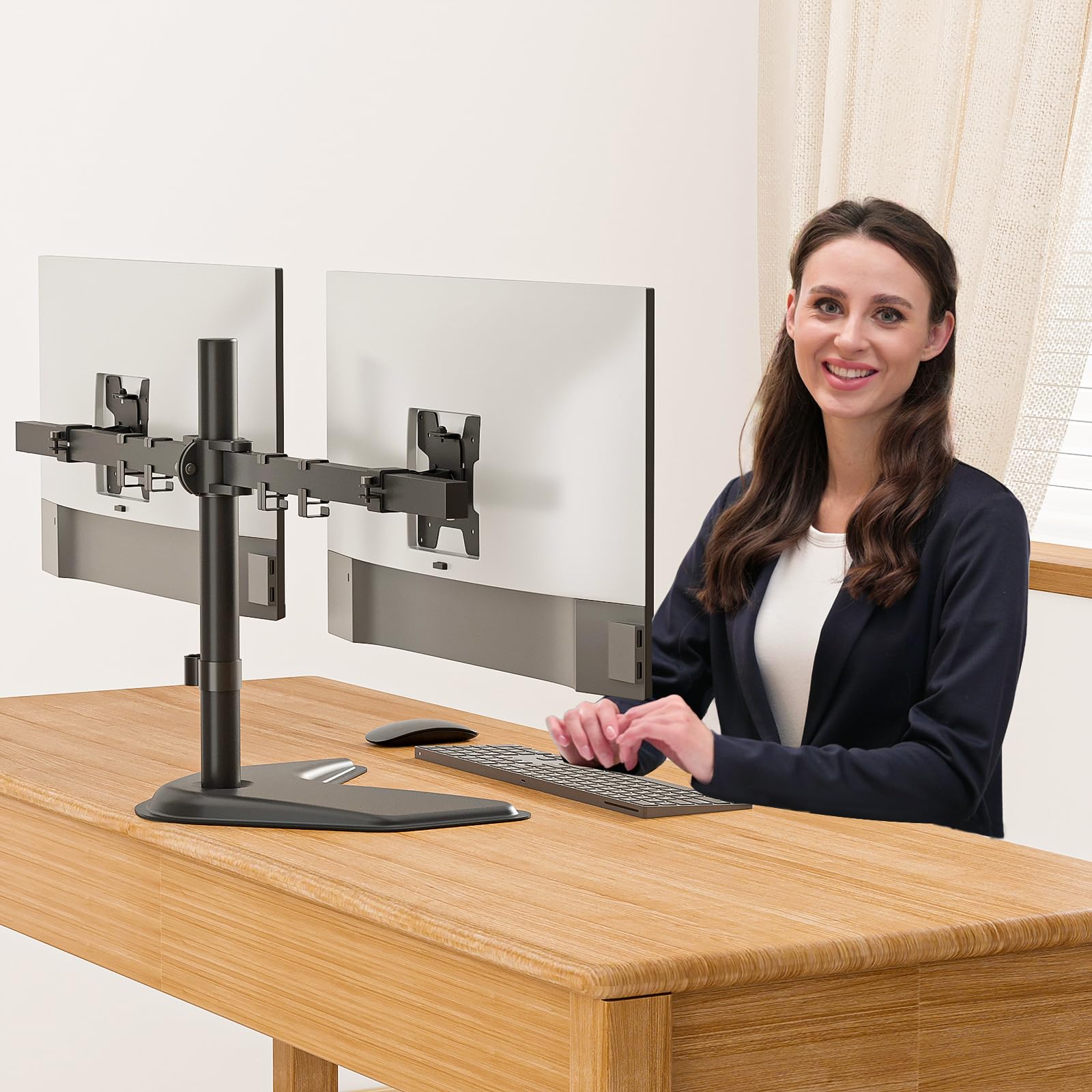 Foto 7 pulgar | Soporte Doble Wali para Monitor-Venta Internacional