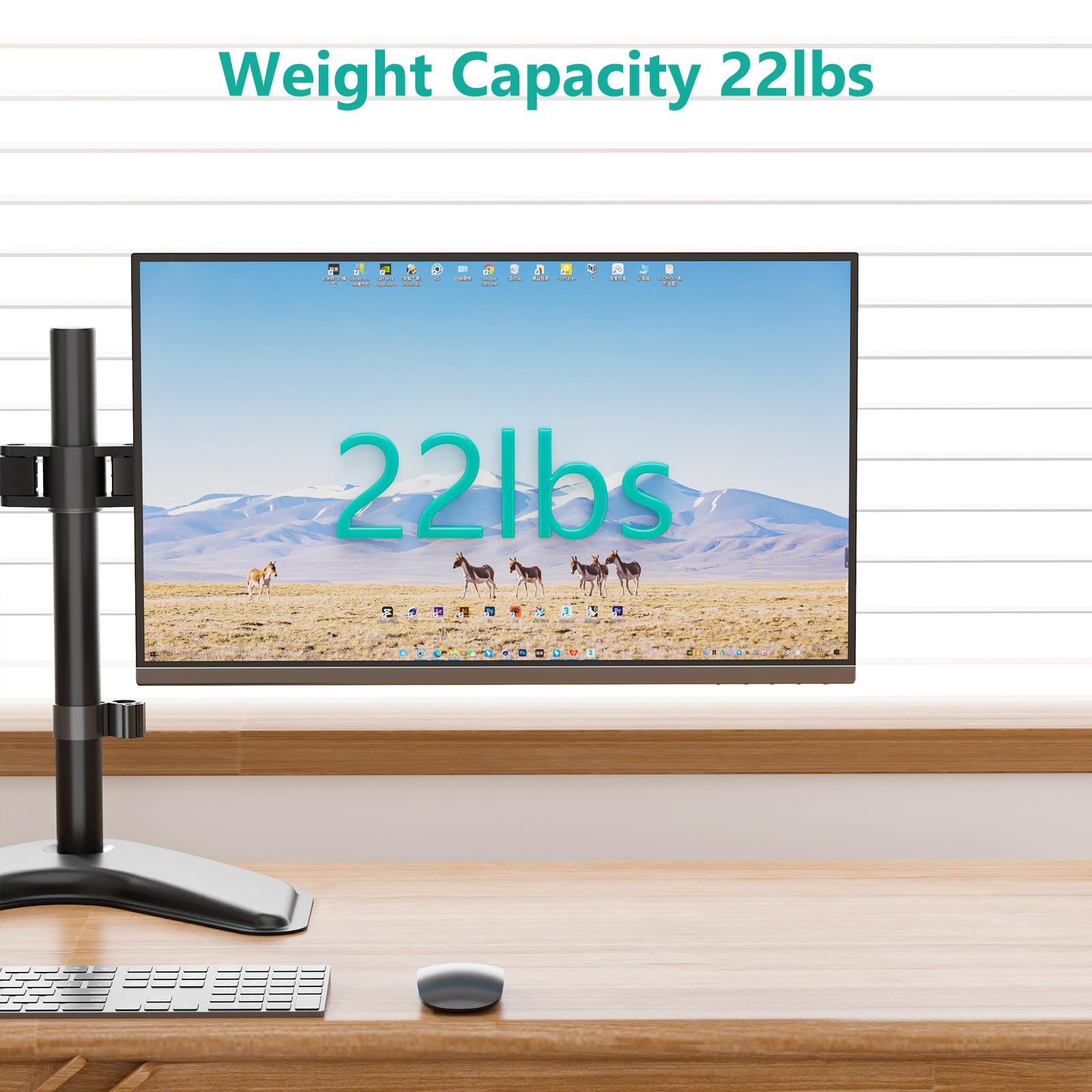 Foto 7 | Soporte Doble Wali para Monitor-Venta Internacional