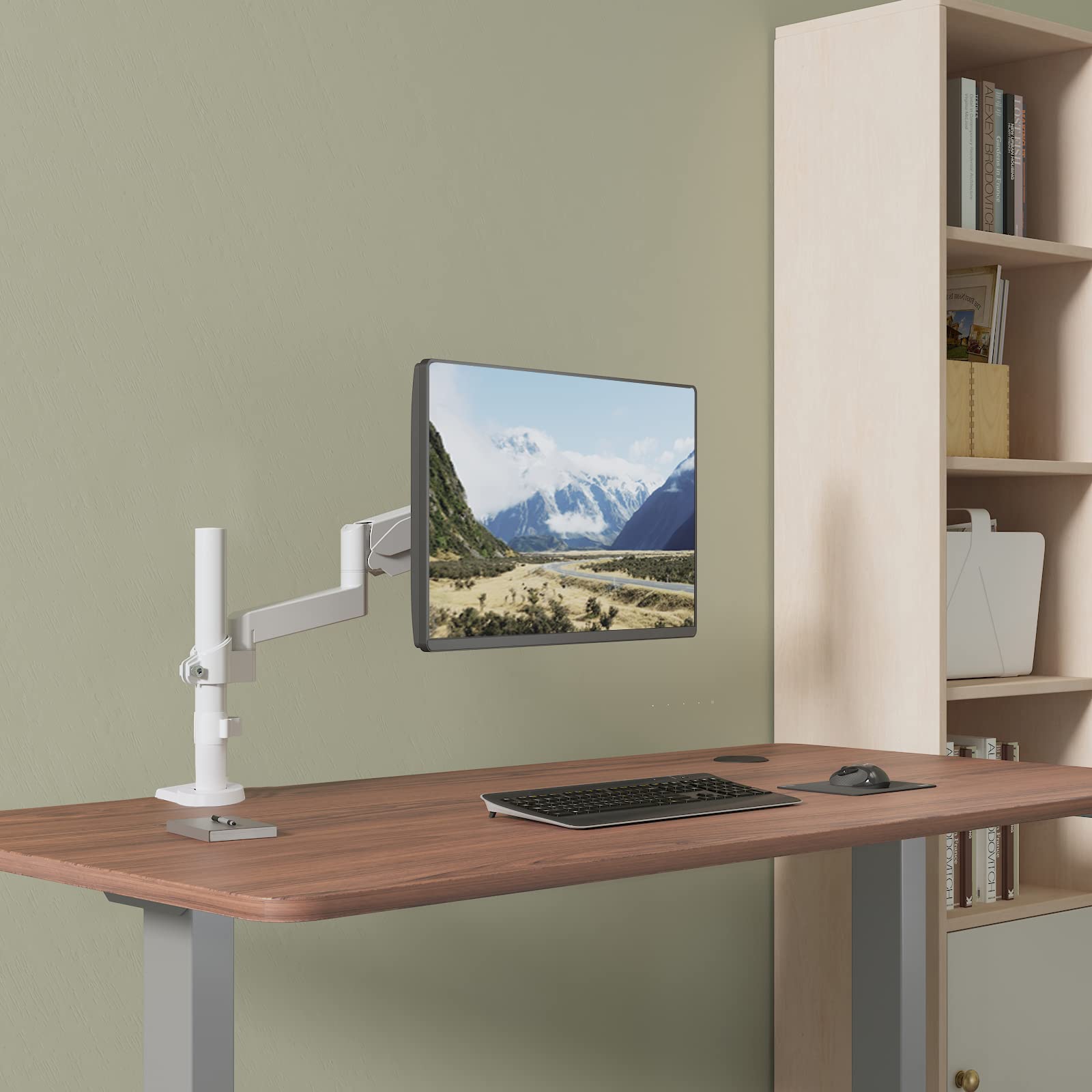 Foto 3 pulgar | Brazo de Resorte de Gas Ajustable Wali para Soporte de Monitor de 32 Pulgadas - Venta Internacional