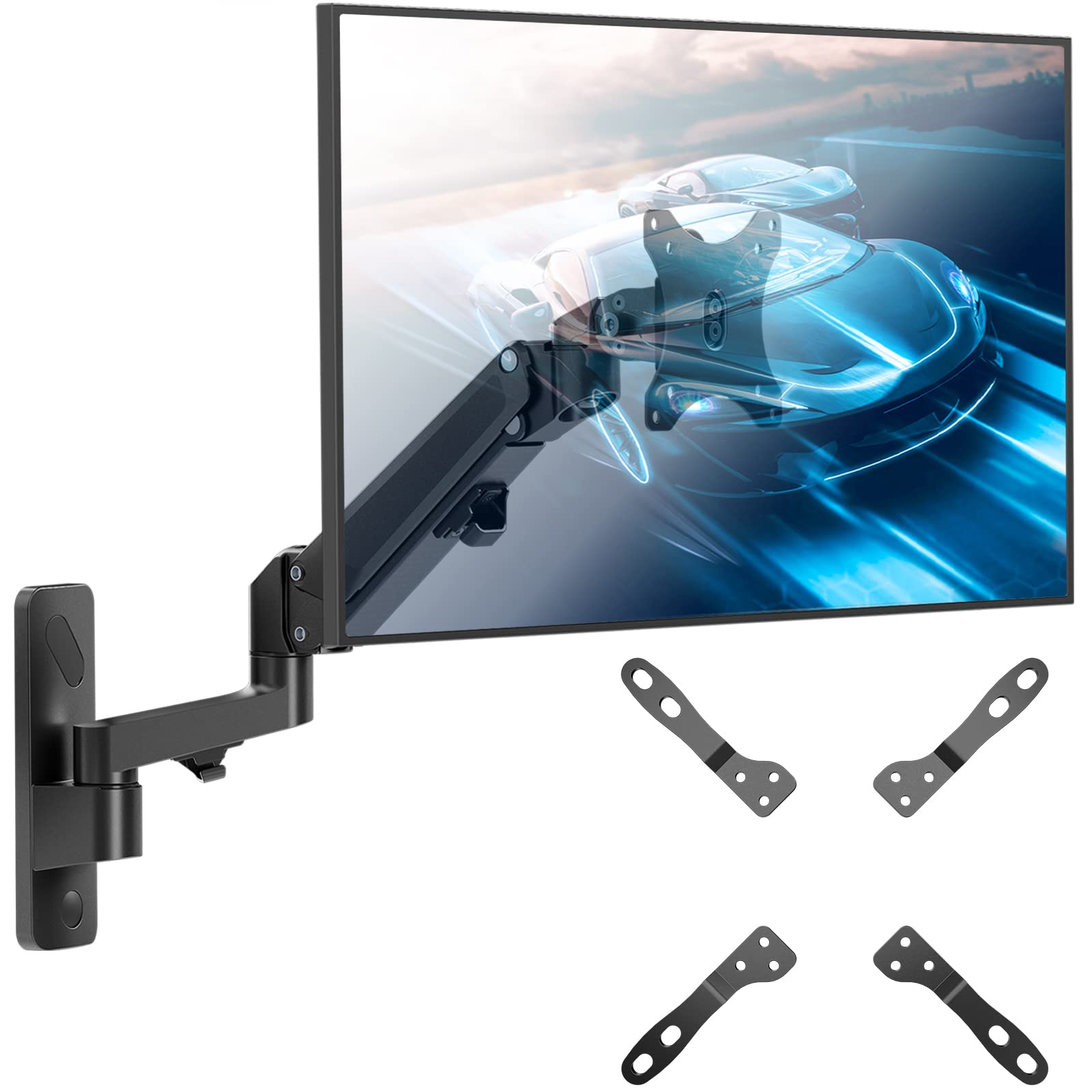 Foto 2 pulgar | Soporte de Pared para Monitor Wali Gswm001xl para Pantallas de 12 kg 35 " - Venta Internacional