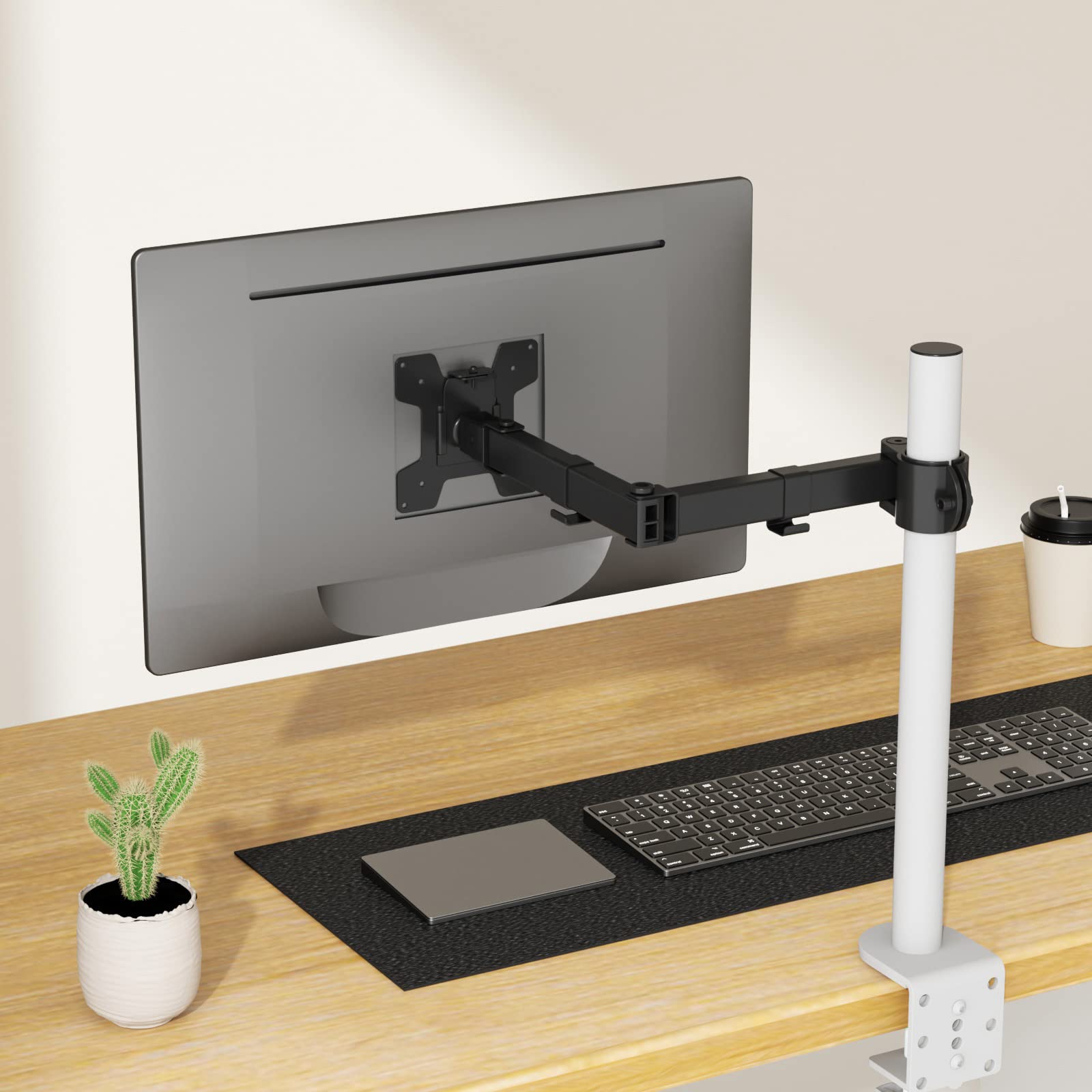 Foto 5 | Brazo de Monitor Wali Individual Totalmente Ajustable para Monitor de 27 " - Venta Internacional