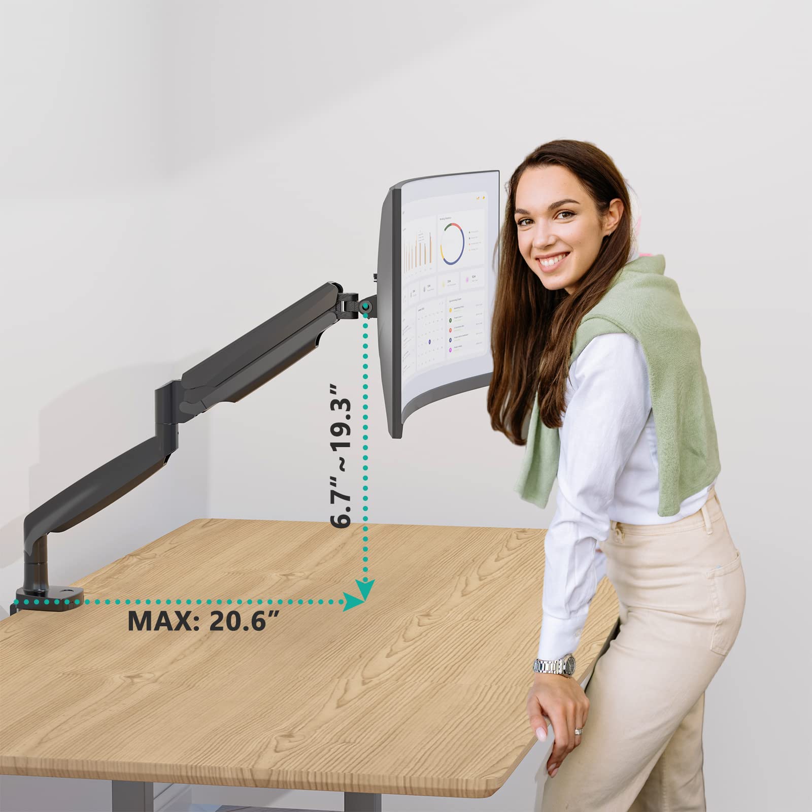 Foto 4 pulgar | Soporte Wali para Monitor-Venta Internacional