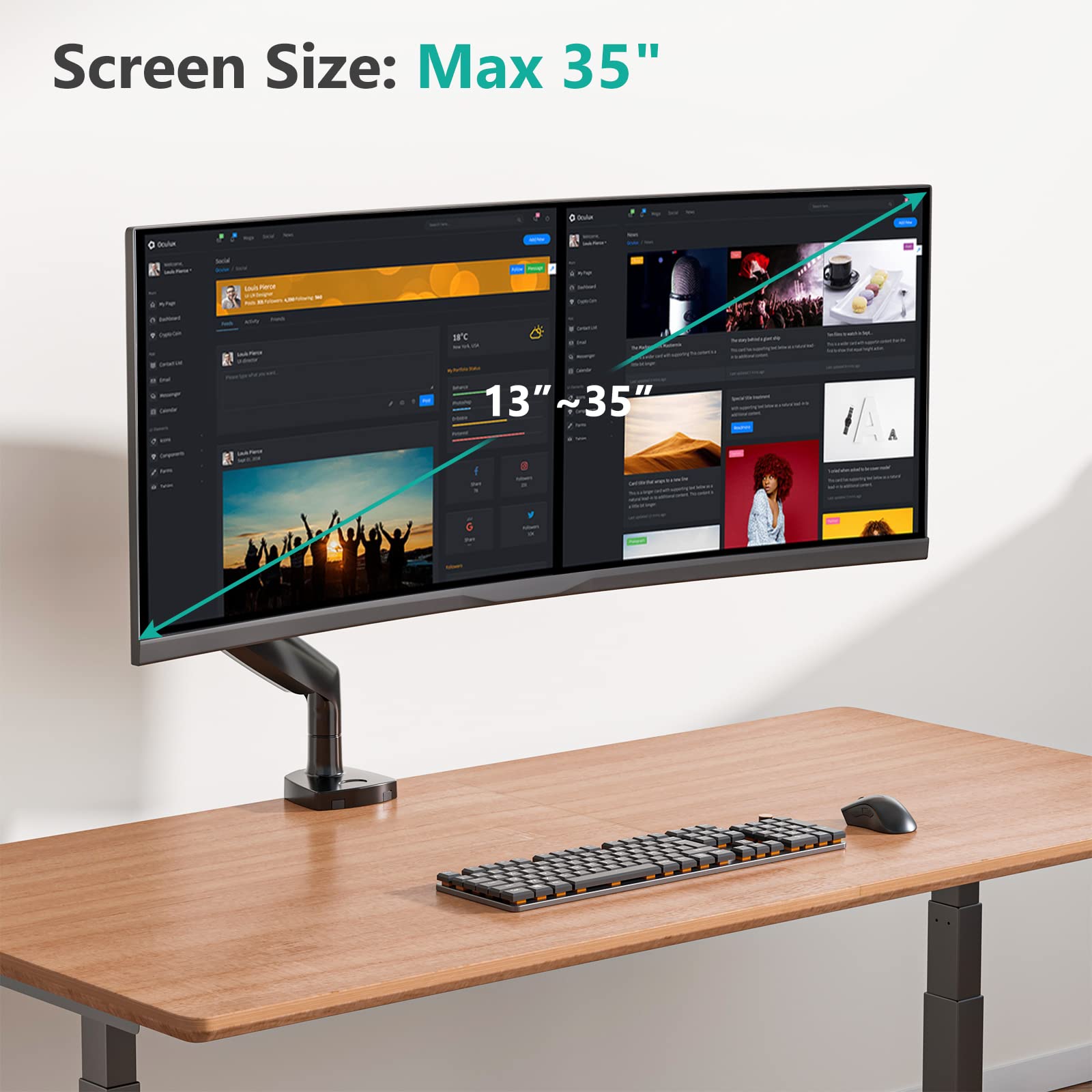 Foto 5 pulgar | Soporte Wali para Monitor-Venta Internacional