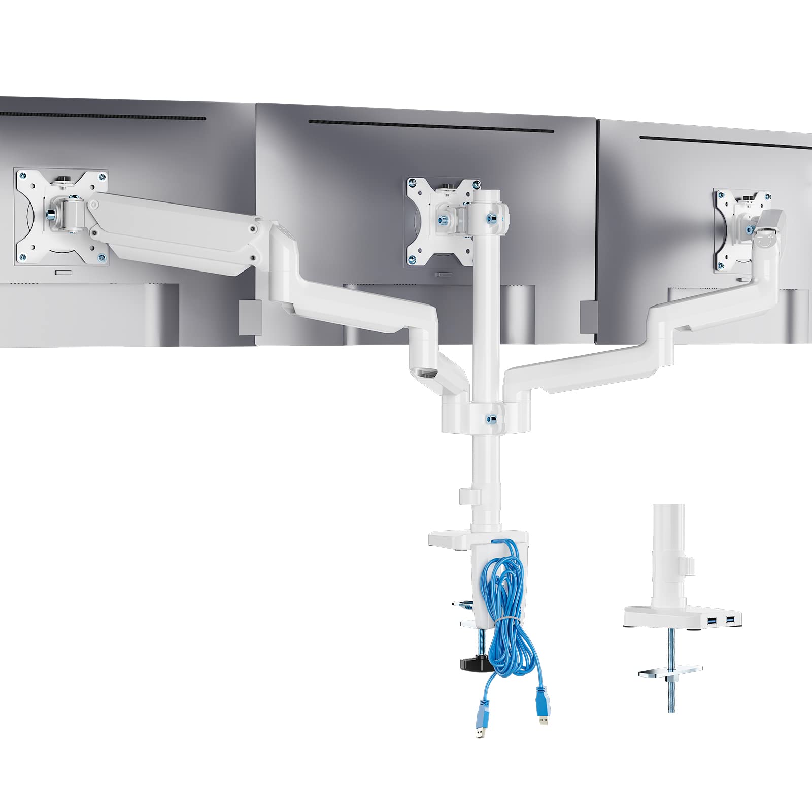 Foto 1 | Soporte Triple Wali para Monitor-Venta Internacional