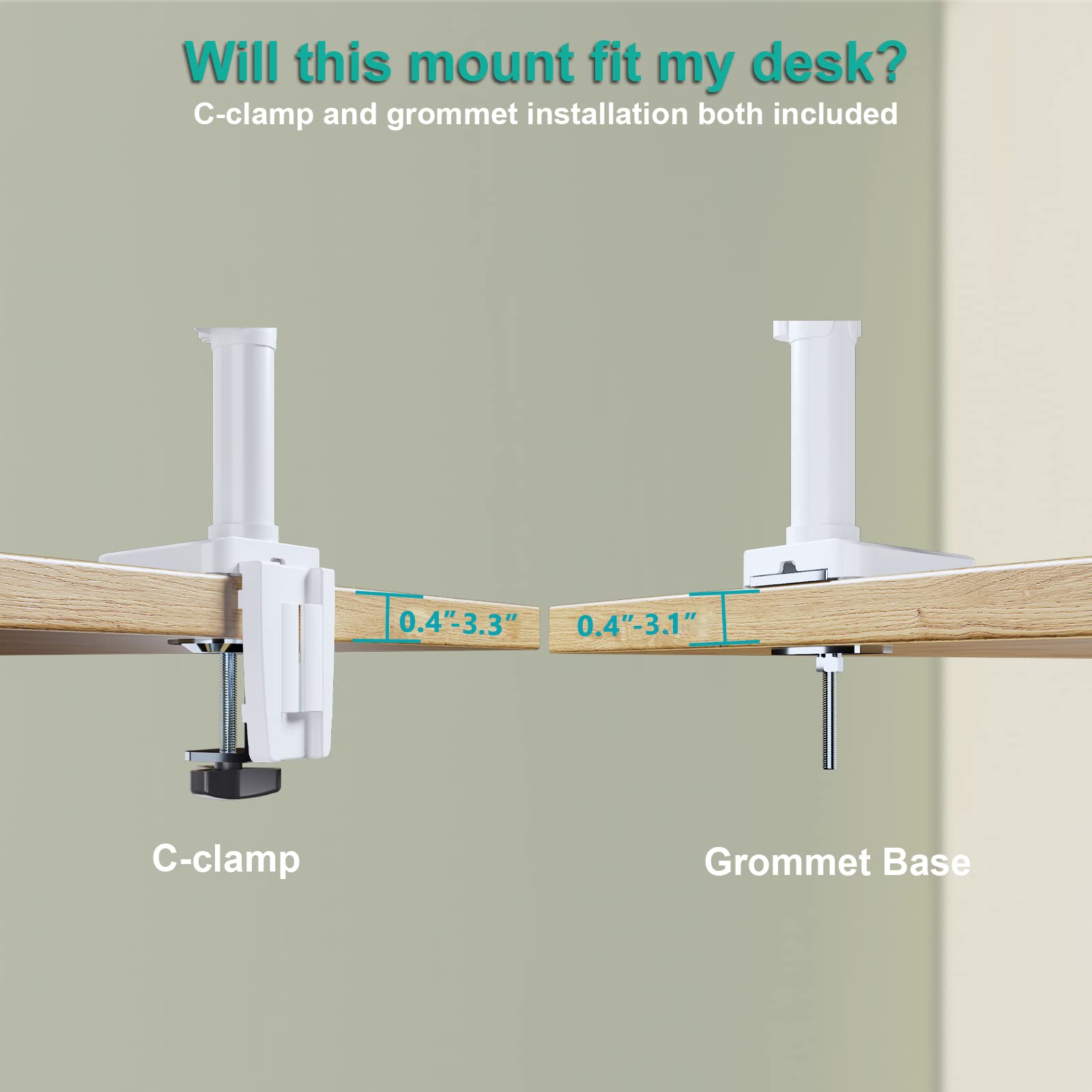 Foto 7 | Soporte Triple Wali para Monitor-Venta Internacional