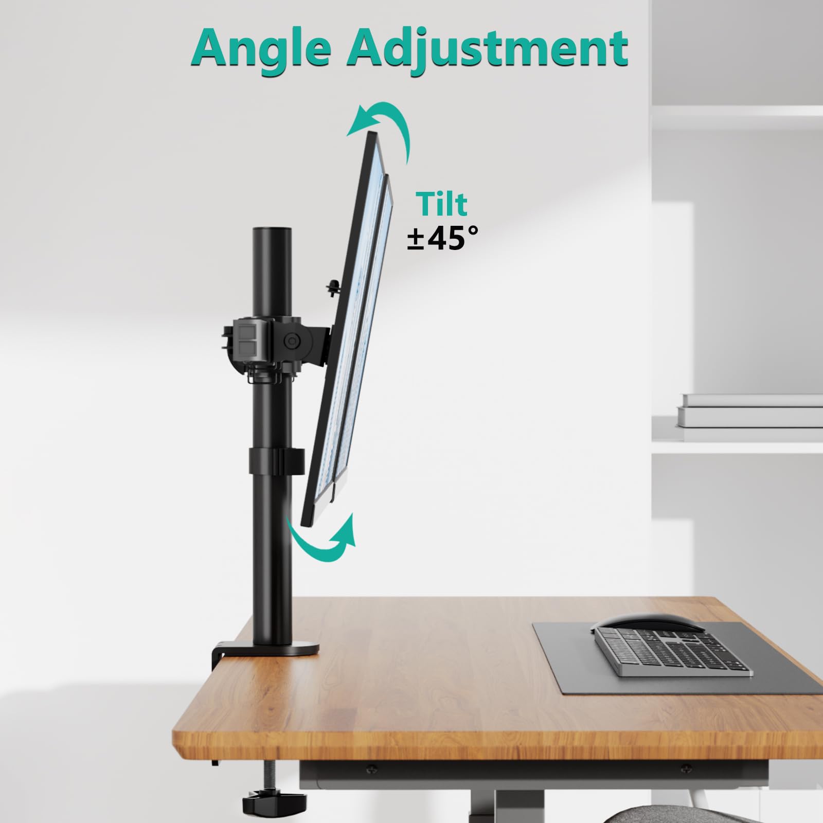 Foto 6 pulgar | Soporte Wali M002-32 para dos Monitores de Hasta 32 " - Venta Internacional