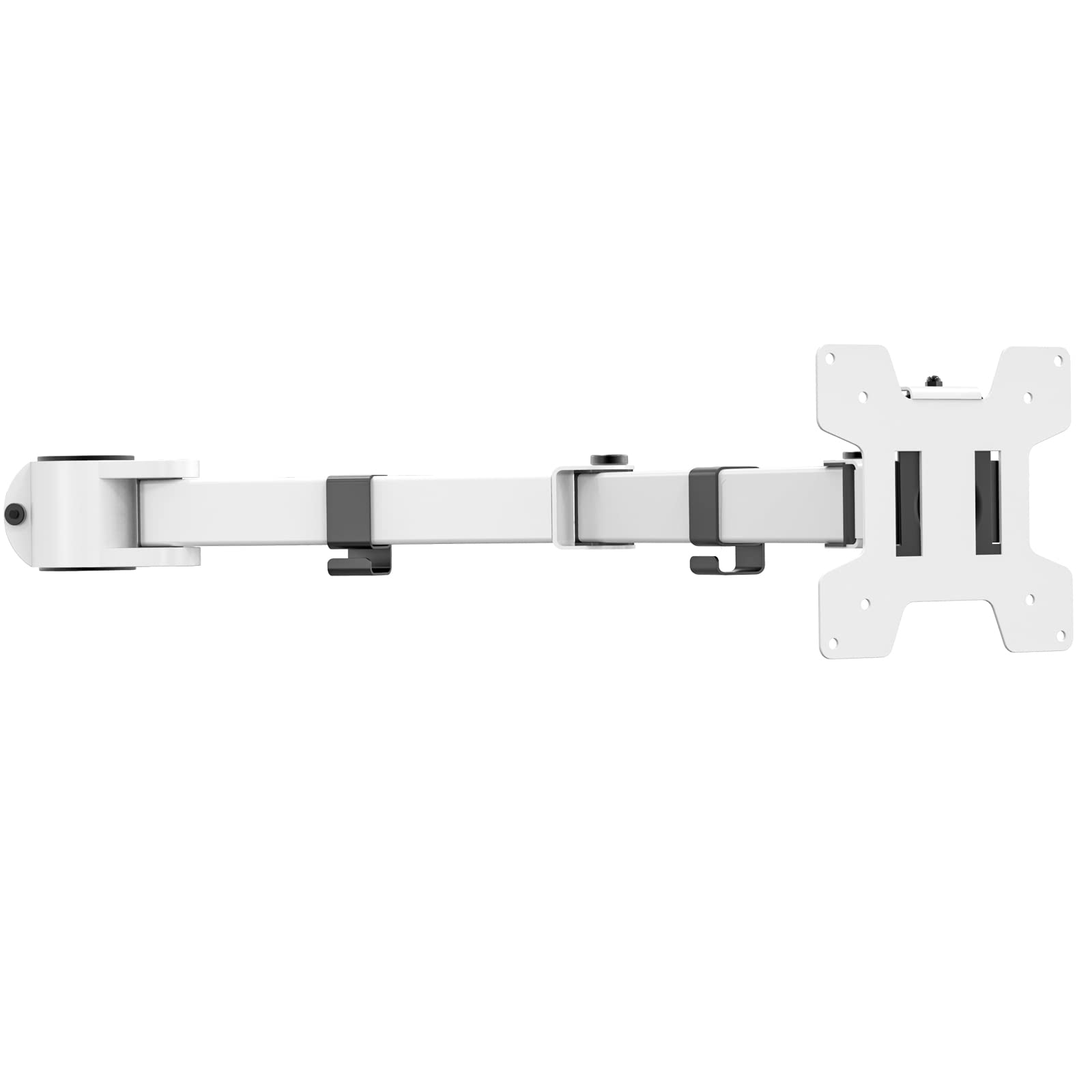 Brazo para Monitor Wali Individual Totalmente Ajustable Blanco 10 kg - Venta Internacional